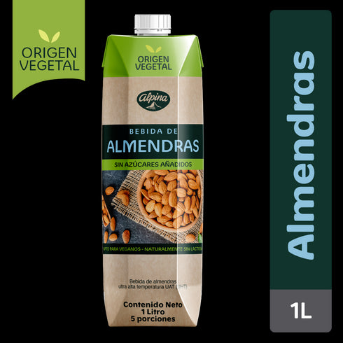 BEBIDA ALMENDRAS ALPINA 1000ML CAJA