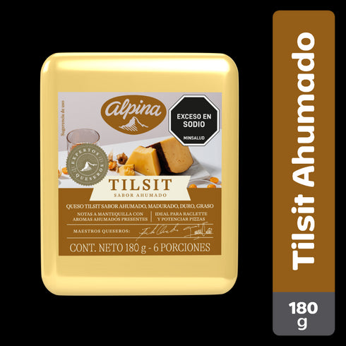 QUESO TILSIT ALPINA 180GR AHUMADO