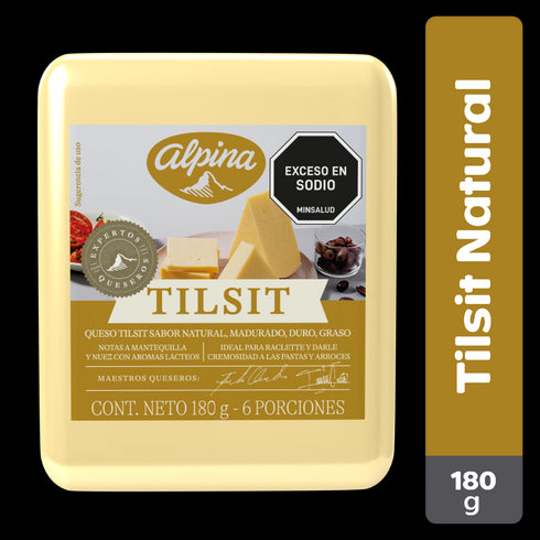 QUESO TILSIT ALPINA 180GR NATURAL