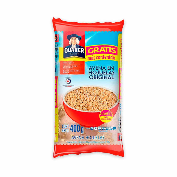 AVENA QUAKER 400G HOJUELA