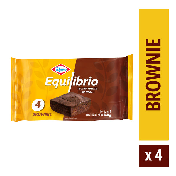 BROWNIE CHOCOLATE X4 RAMO 180G