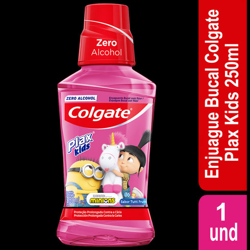 Enjuague Bucal Niños Colgate Plax Kids Agnes and Fluffy 250ml