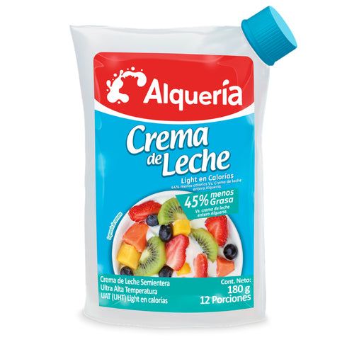 CREMA LECHE ALQUERIA 180G LIGHT