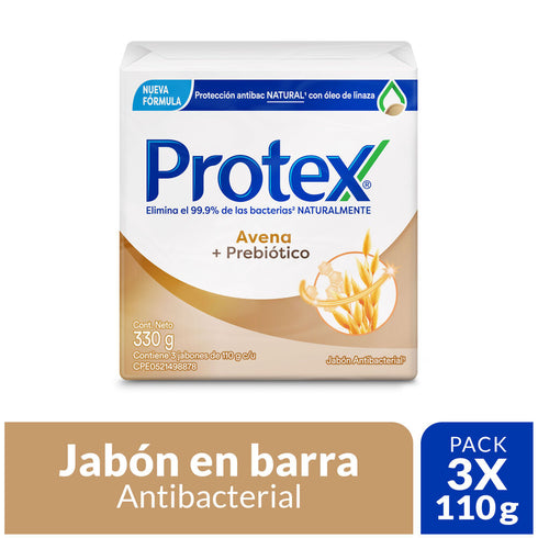 JABON PROTEX 3U 110G AVENA