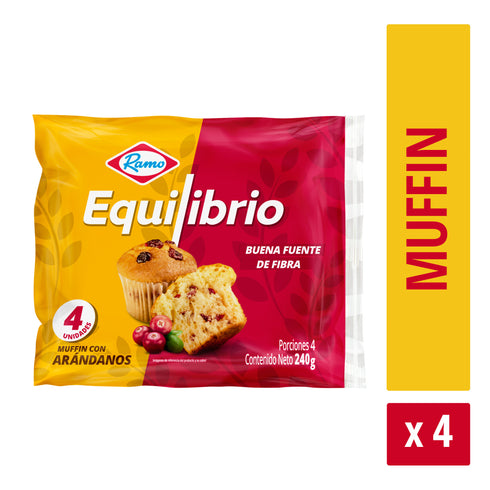 MUFFIN RAMO 4U 240G EQUILIBRIO