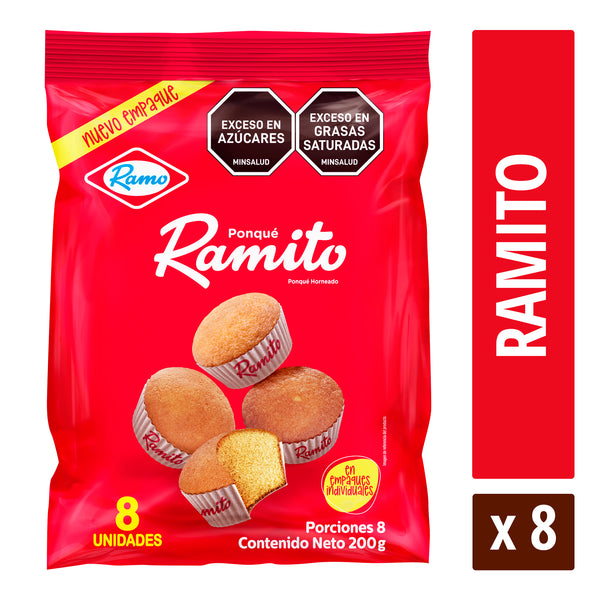 PONQUE RAMITO HORNEADO 8U 200 G