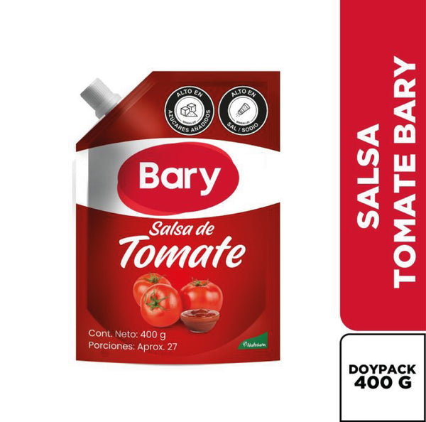 SALSA TOMATE BARY 400G DOY PACK