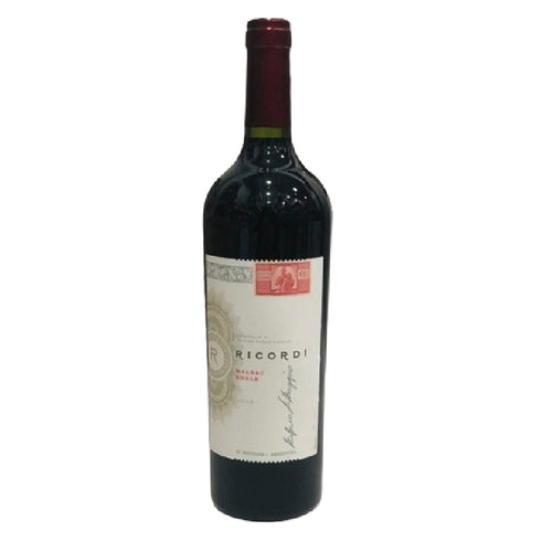 VINO RICORDI 750ML TINTO MALBEC