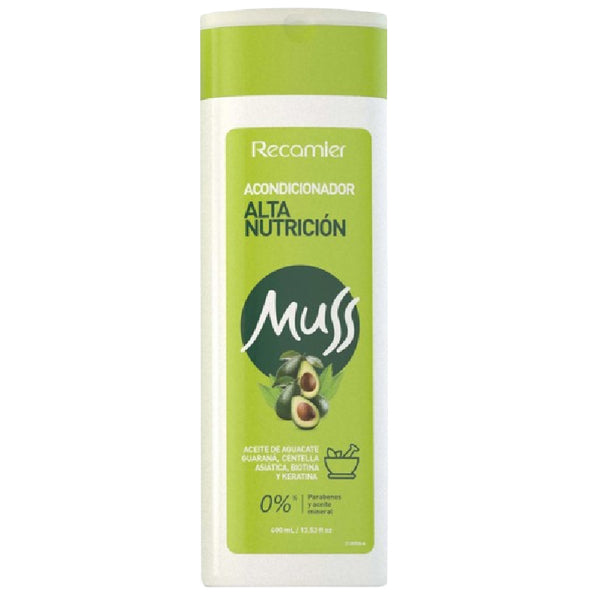 ACOND MUSS 400ML NUTRICION AGUACATE