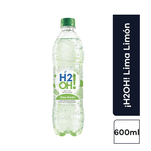AGUA H2O 600ML LIMA LIMON