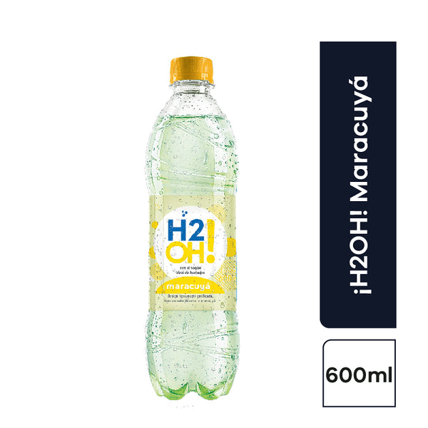 AGUA H2O 600ML MARACUYA