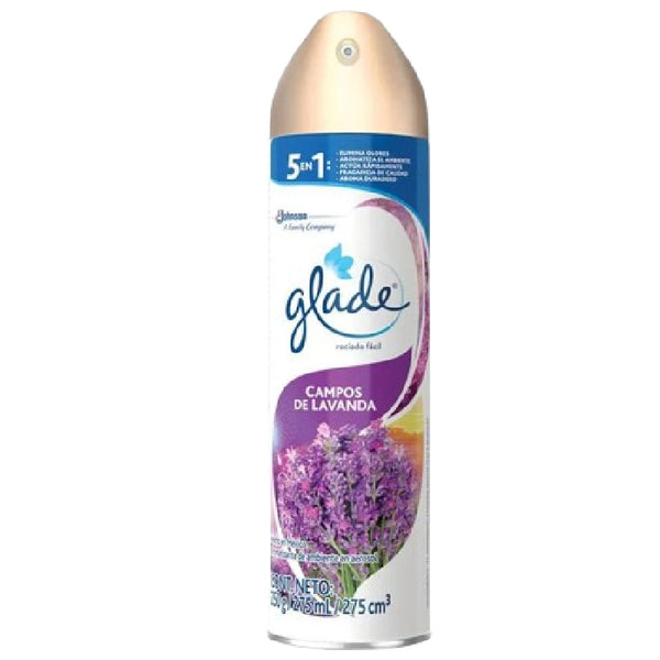 AMBIENTADOR GLADE AEROSOL 275ML LAVANDA