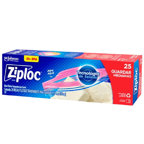 BOLSA ZIPLOC 25U 18X19.5