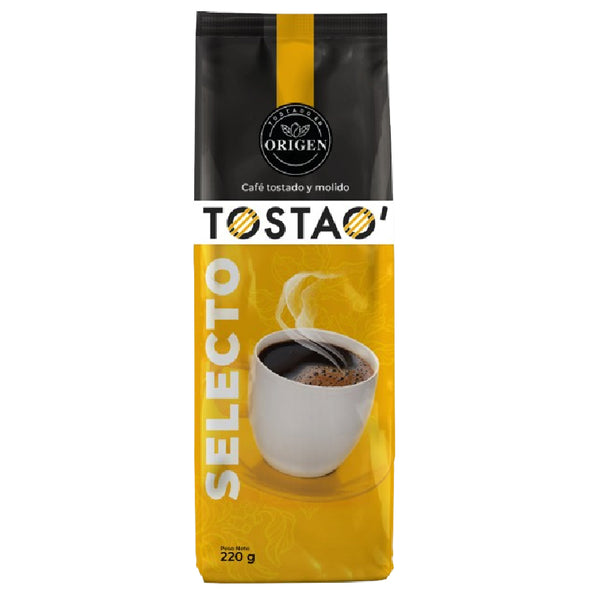 CAFE TOSTAO 200G MOLIDO SELECTO