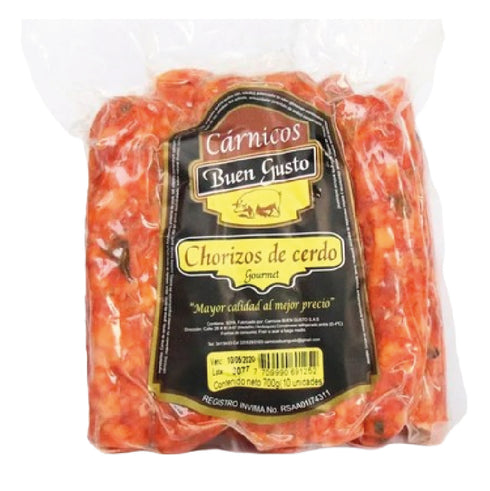 CHORIZO BUENGUSTO 10U 500G PREMIUM