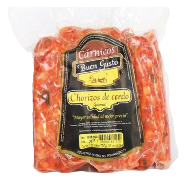 CHORIZO BUENGUSTO 10U 500G PREMIUM