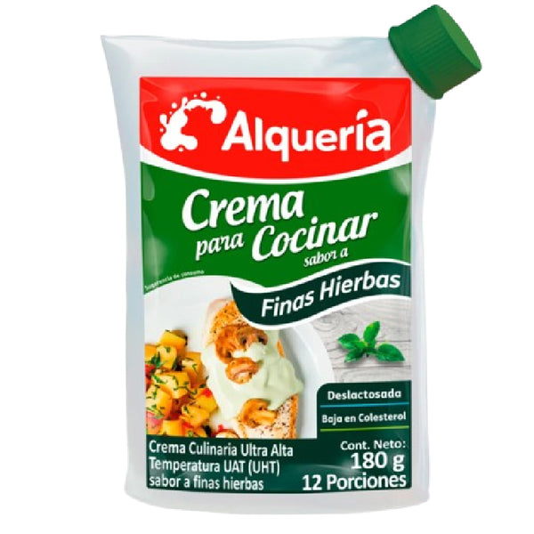 CREMA PARA COCINAR ALQUERIA 180G FHIERB