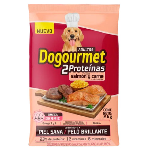 CUIDO DOGOURMET 2000G SALMON Y CARNE