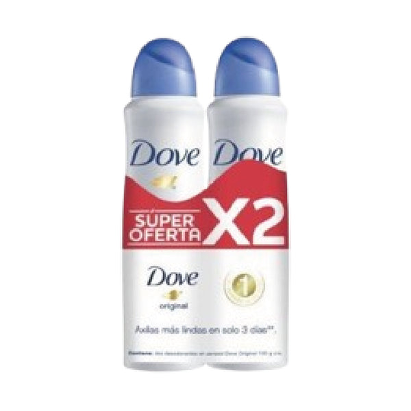 DESODORANTE DOVE 2U 300ML ORIGINAL AEROSOL