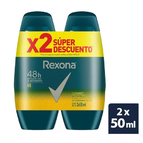 DESOD REXONA 2U 100ML V8 ROLLON