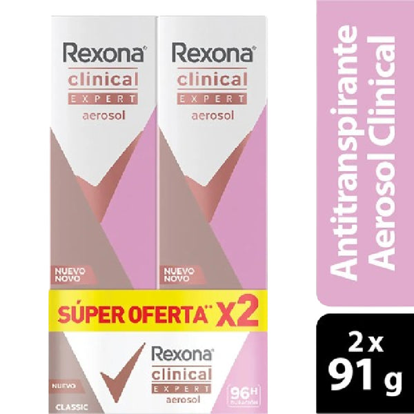 DESOD REXONA AER 2U 182G CLASSIC