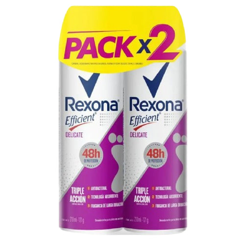 DESOD REXONA EFFICIENT 2U 420ML DELI CAT