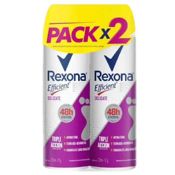 DESOD REXONA EFFICIENT 2U 420ML DELI CAT