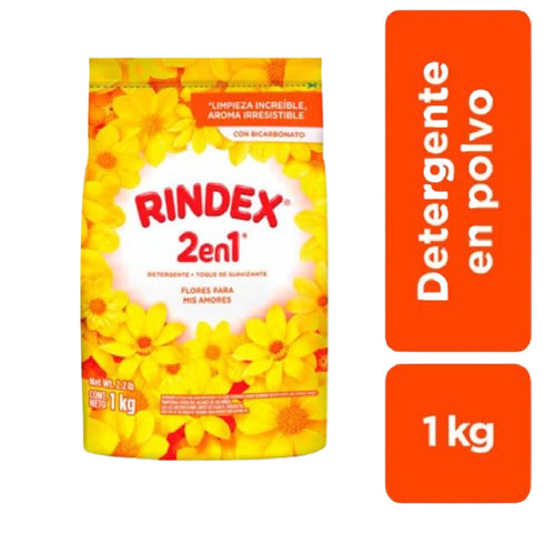 DETERG RINDEX 1000G FLORES