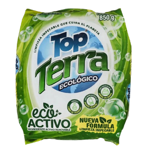 DETERGENTE TOP TERRA 850G ECOLOGICO