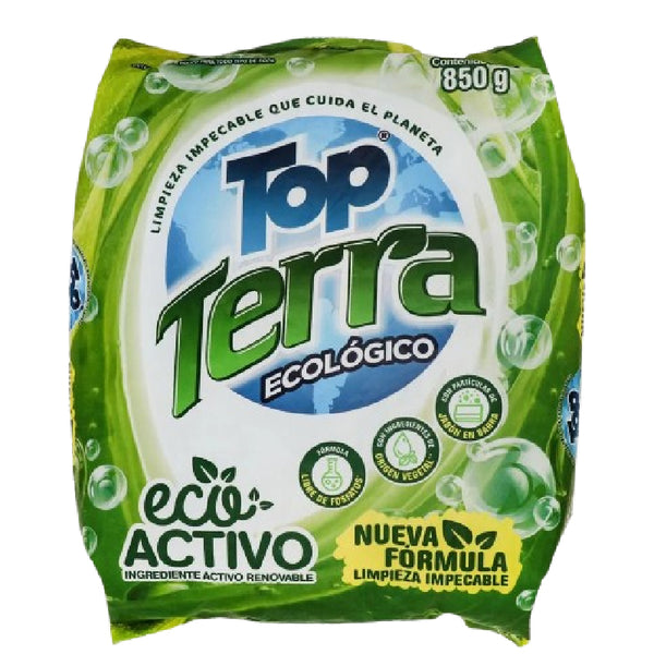 DETERGENTE TOP TERRA 850G ECOLOGICO