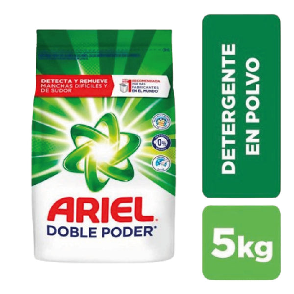 DETERG ARIEL 5000G DOBLEPODER