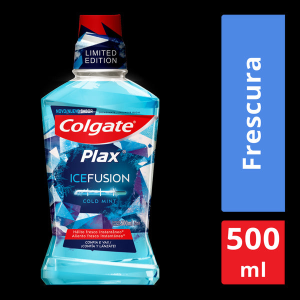 Enjuague Bucal COLGATE Plax Ice Fusion 500ml