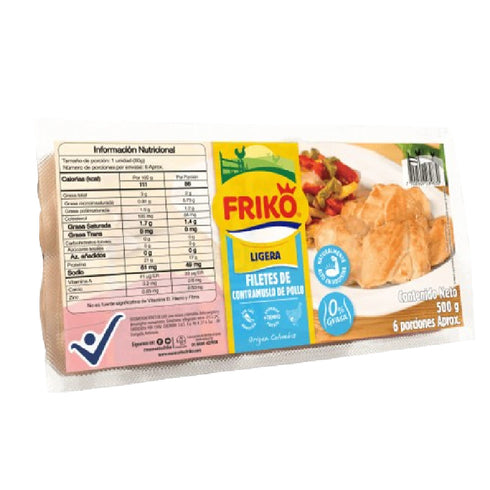 FILETE CONTRAMUSLO FRIKO 500G REFRIGERAD