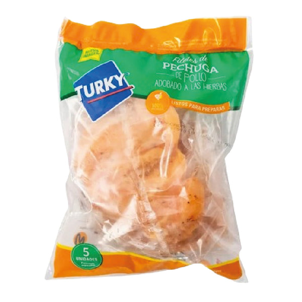 FILETE PECHUGA TURKY 5U 450G FINAS HIERBAS