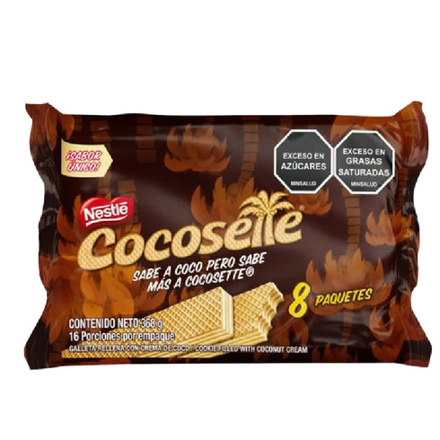 GALLETA COCOSETTE 368G WAFER
