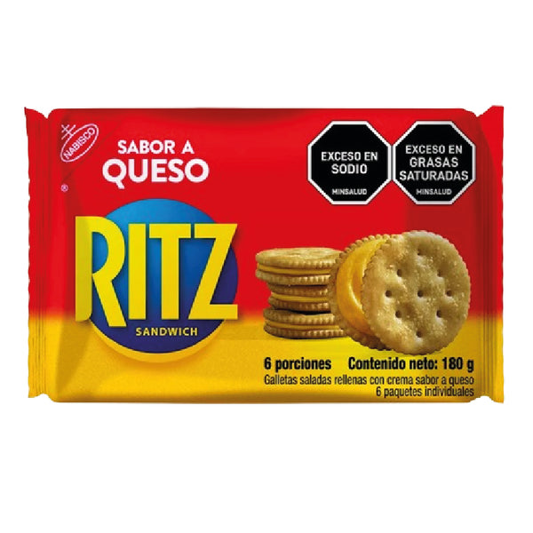 GALLETA RITZ 6U 30G QUESO