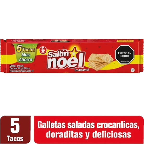 GALLETA SALTIN NOEL 5U 441G