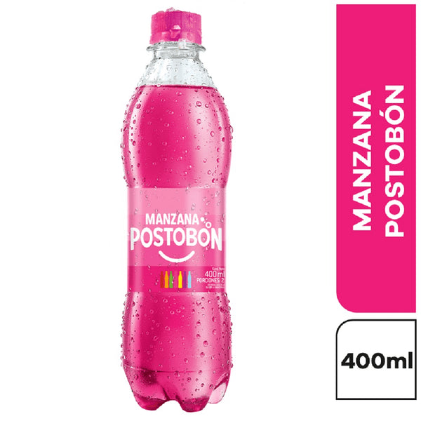 GASEOSA POSTOBON 400ML MANZANA