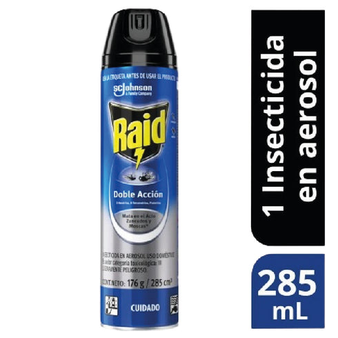 INSECTIC RAID 285ML ZANCUDOS Y MOSCAS
