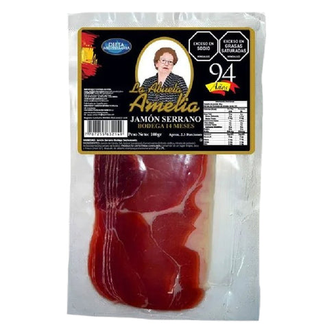 JAMON AMELIA 100G SERRANO BODEGA