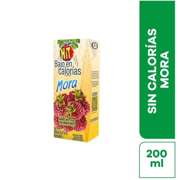 JUGO HIT 200ML MORA LIGHT