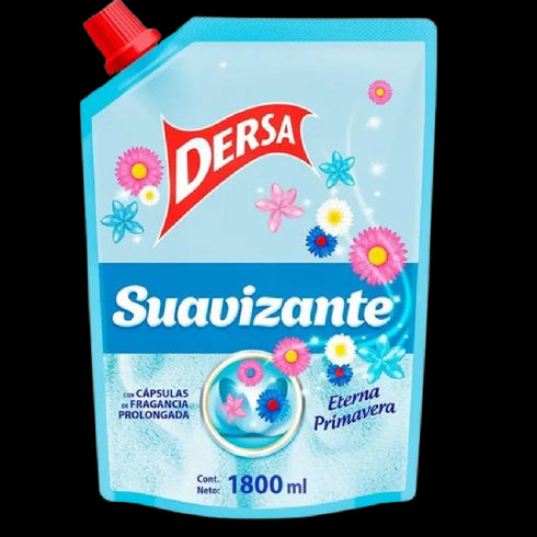 SUAVIZANTE DERSA EPRIMAVERA 1800ML DOY PACK