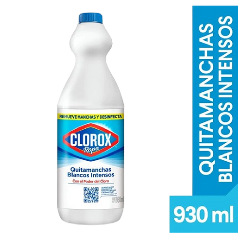 BLANQUEADOR CLOROX 930ML BLANCO INTENSO