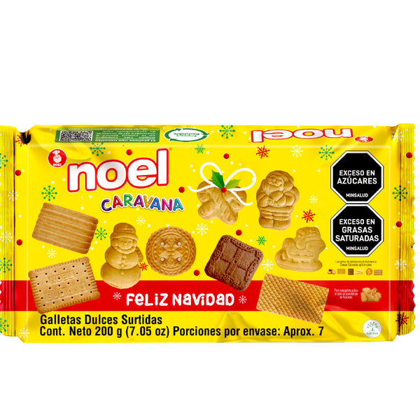 GALLETA NAVIDAD 200G CARAVANA