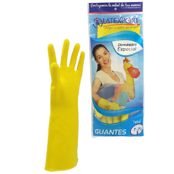 GUANTE LATEXPORT DOMESTICO 2U TALLA 7