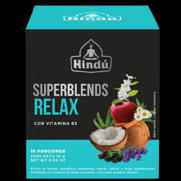 INFUSION HINDU 10U 36G SUPERBLENDS RELAJ