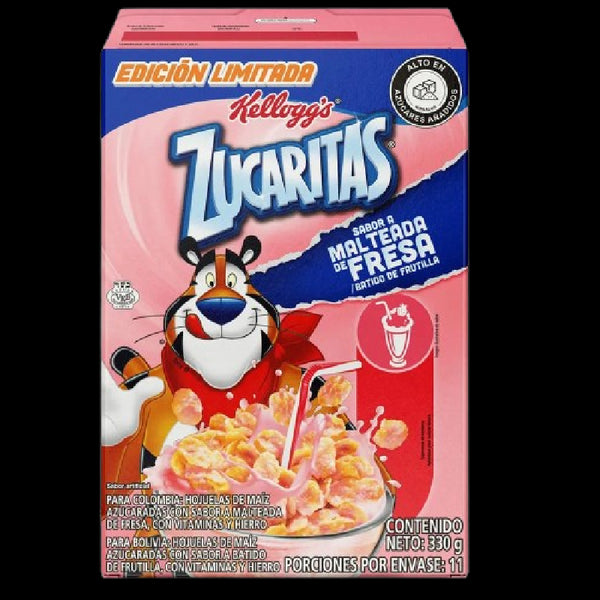 CEREAL ZUCARITAS 330G MALTEADA DE FRESA