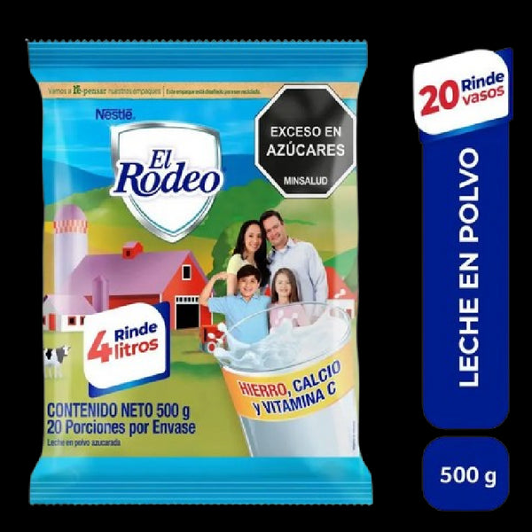 LECHE EL RODEO 500G POLVO