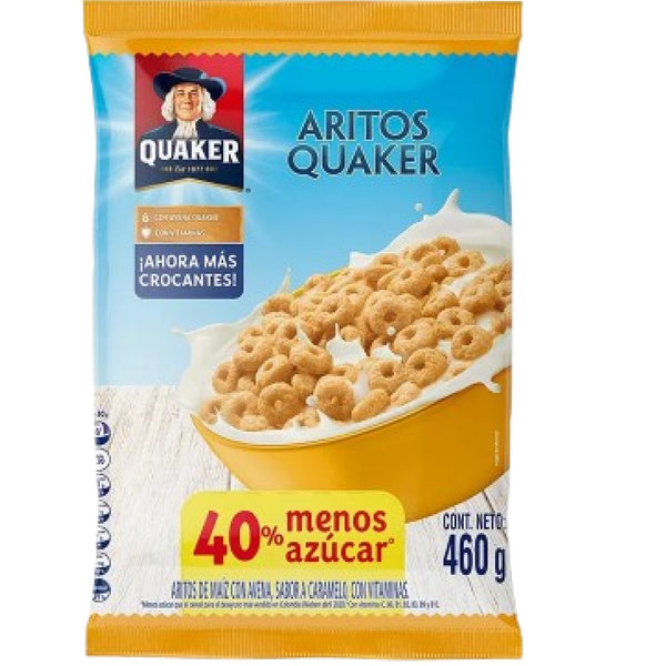 CEREAL QUAKER 460G ARITOS CARAMELO
