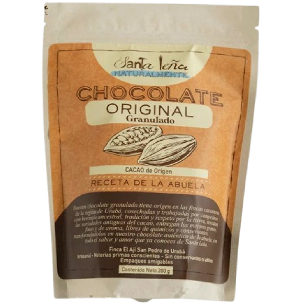 CHOCOLATE GRANULADO SANTA LENA 200G CACA